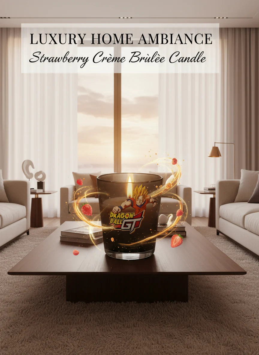 Dragon Ball GT candle in tranquil theme
